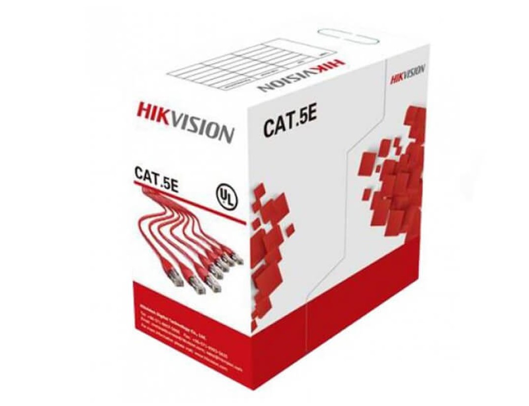 Dây cáp mạng Cat 5e Hikvision DS-1LN5E-S chính hãng