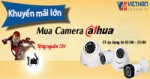 Khuyến mãi tặng nguồn 12V khi mua Camera Dahua