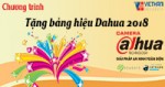 Chương trình tặng bảng hiệu Dahua 2018