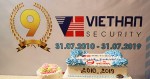 Việt Hàn Security kỷ niệm 9 năm ngày thành lập