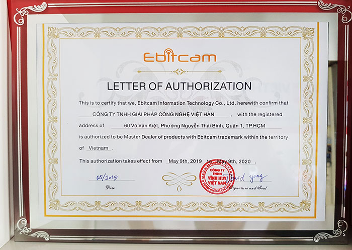 chứng nhận ebitcam 2019