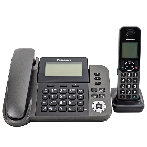 Điện thoại Panasonic KX-TGF310 Led hiển thị số gọi đến, lưu 100 danh bạ, 9 phím gọi nhanh, Loa ngoài 2 chiều, chặn cuộc gọi