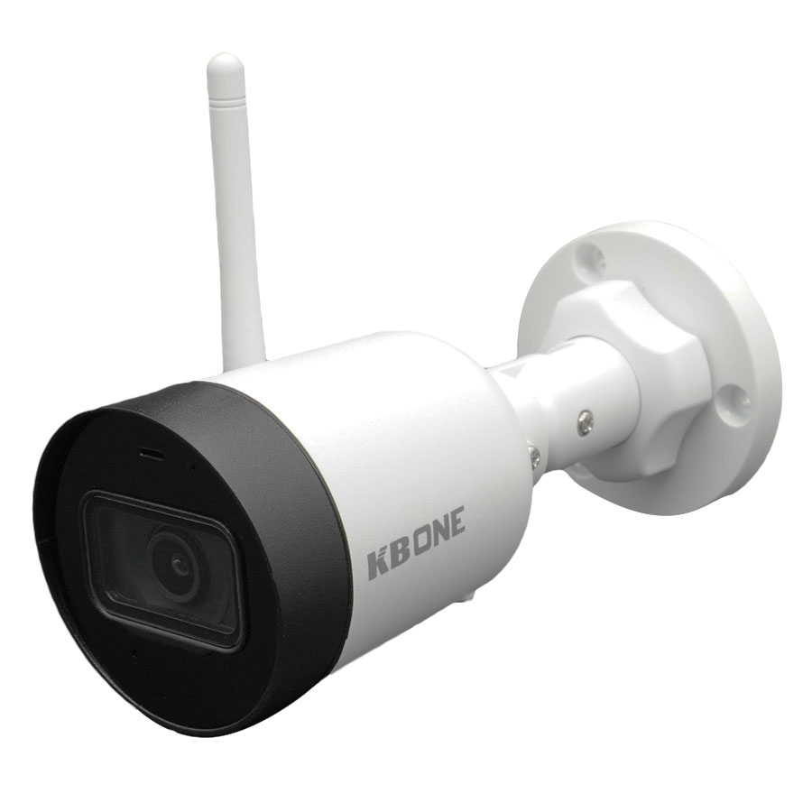 Camera IP Wifi KBONE KN-4001WN 4.0 Megapixel, F2.8mm góc nhìn 135 độ, tích hợp mic, MicroSD tối đa 128GB, kết nối Wifi