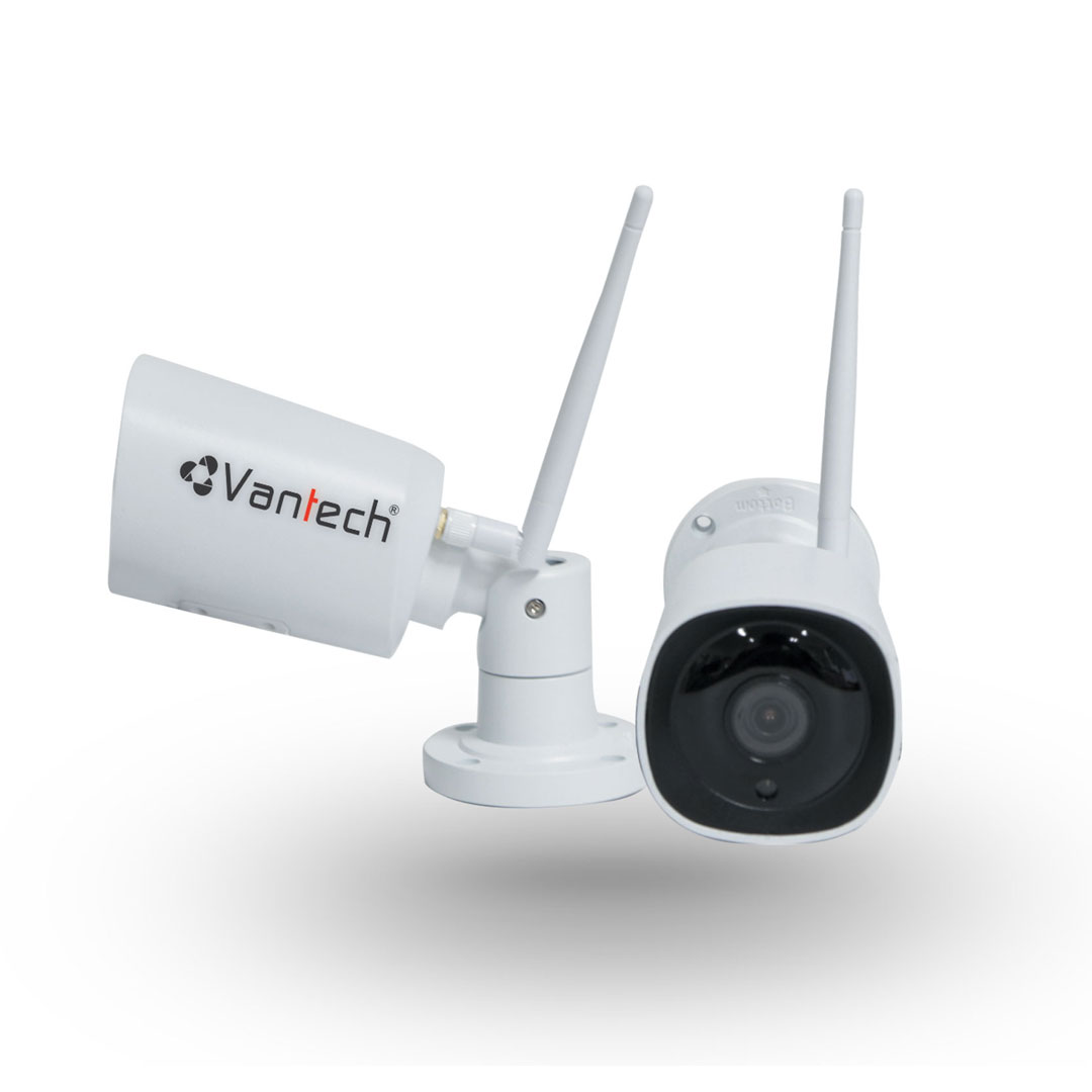 Camera IP Wifi Vantech AI-V2031E 6.0 Megapixel, đàm thoại 2 chiều, báo động qua điện thoại, starlight, MicroSD, P2P