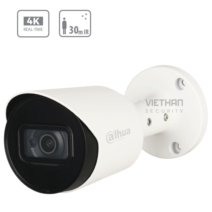 Camera Dahua HAC-HFW1800TP 8.0 Megapixel, Hồng ngoại 30m, F3.6mm, Camera 4 in 1