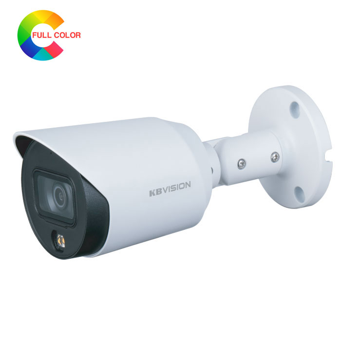 Camera KBVISION KX-CF2101S 2.0 Megapixel, Hồng ngoại 20m, Full Color Starlight, chất liệu kim loại