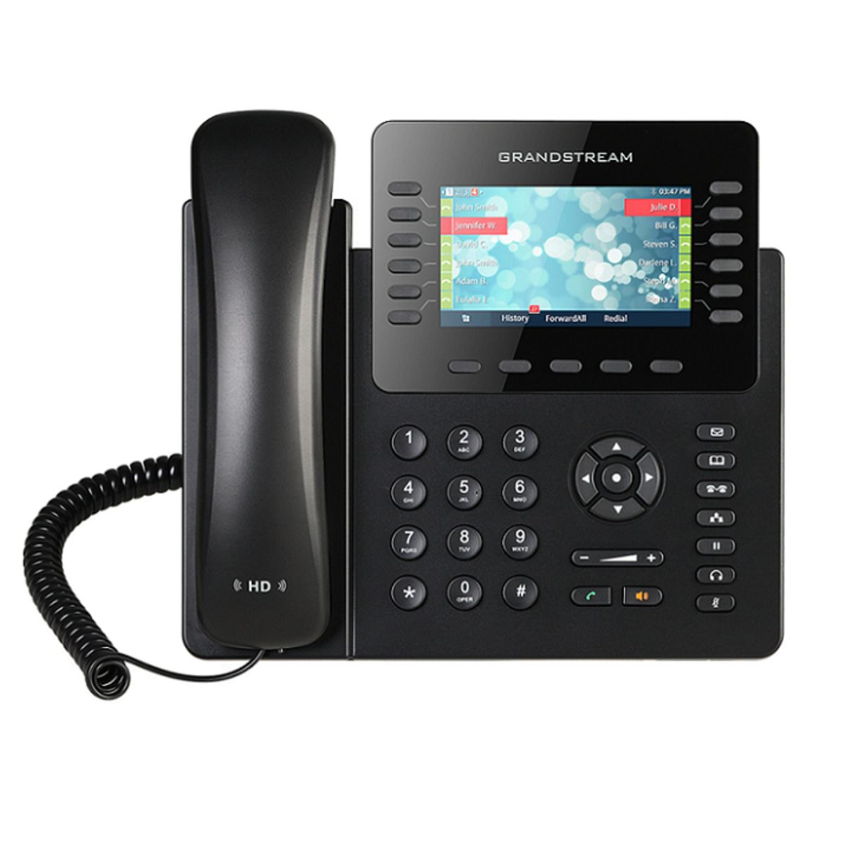 Máy điện thoại IP để bàn Grandstream GXP2170 12 đường line, 48 phím BLF, đàm thoại 5 bên đồng thời