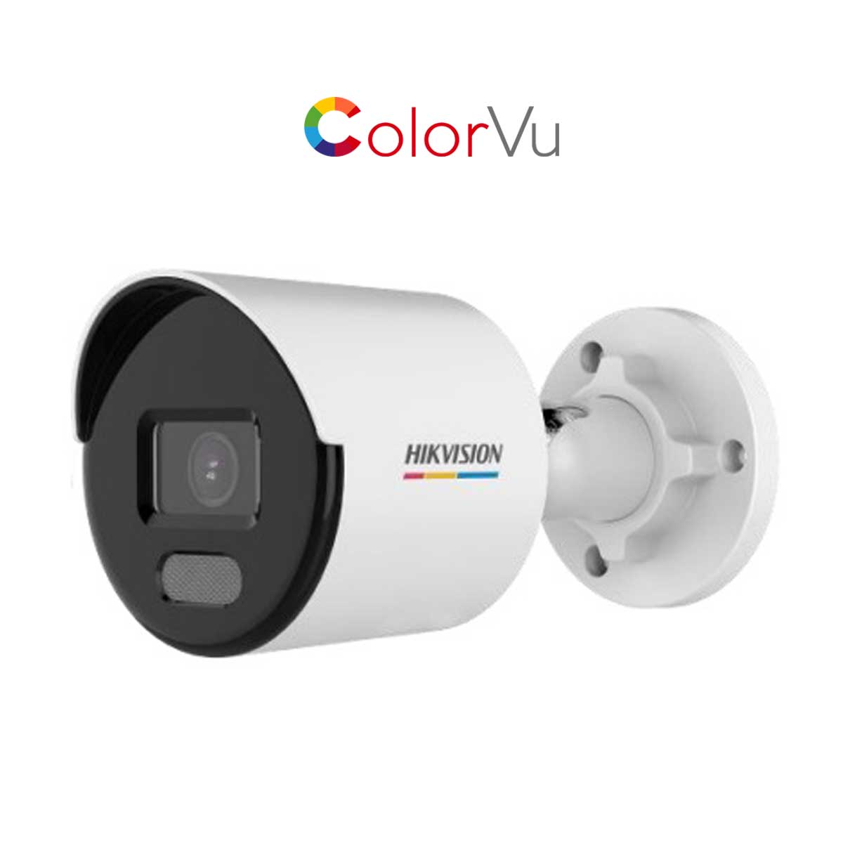 Camera IP Colorvu Hikvision 4MP 2K DS-2CD1047G0-LUF C hỗ trợ ánh sáng trắng 30m, tích hợp mic, chống ngược sáng WDR 120 dB