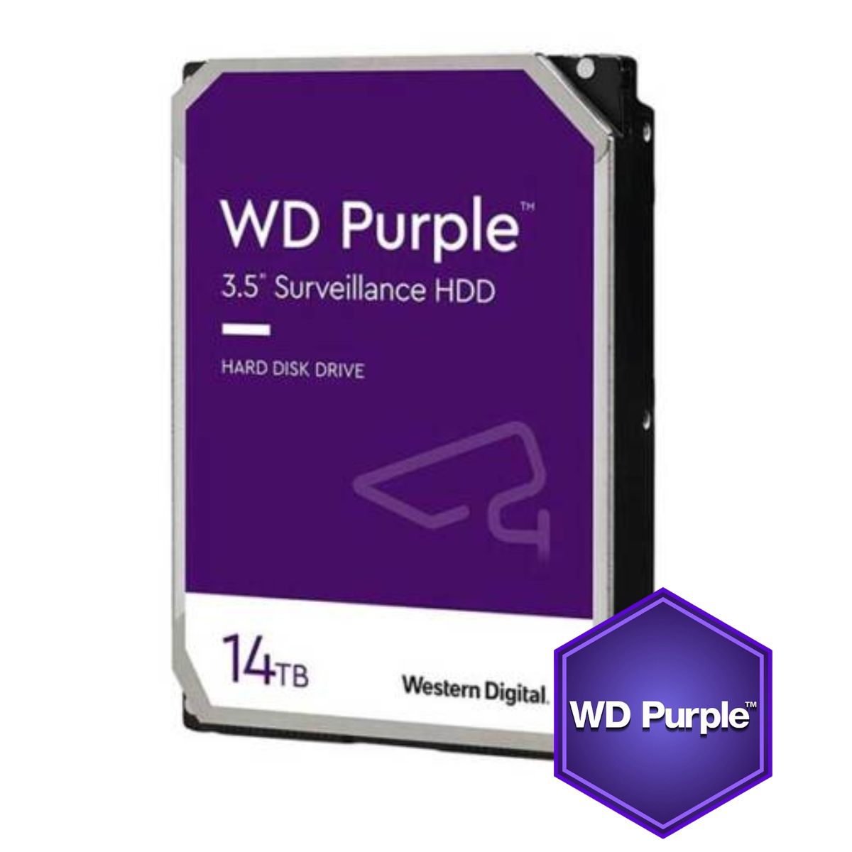 Ổ cứng chuyên dụng giám sát Western WD Purple WD140PURZ 14TB 7200 RPM, SATA 3, 6Gb/s, 256 MB cache