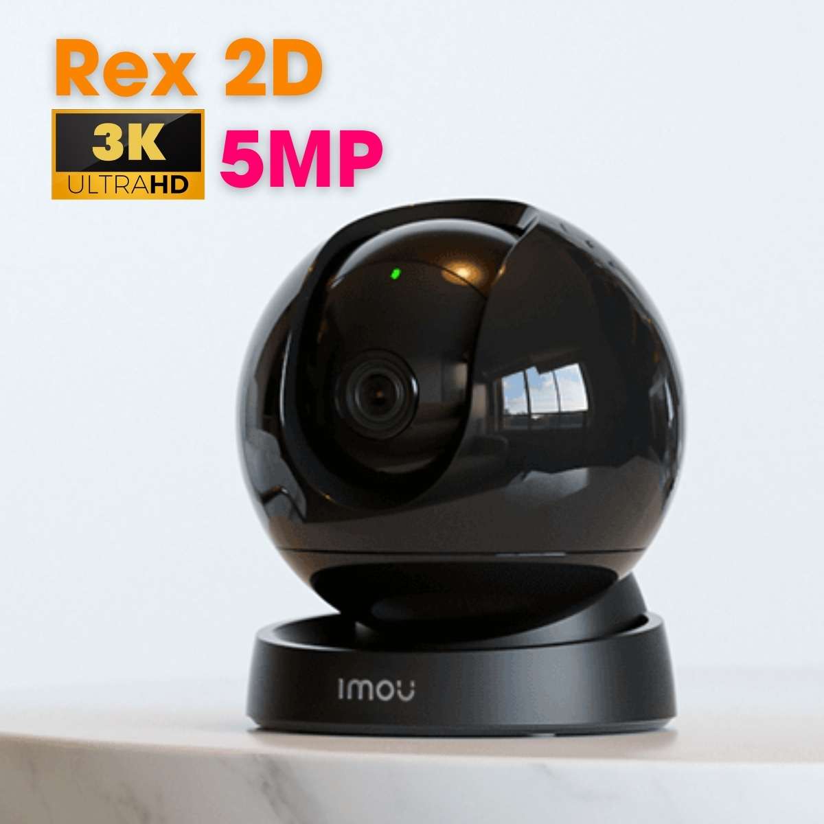 Camera rex 2D Imou GK2DP-5C0W 5MP 3K, phát hiện người, đàm thoại 2 chiều, tích hợp mic và loa