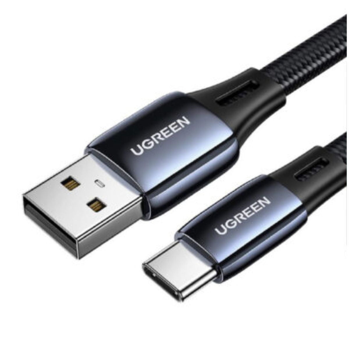 Cáp sạc nhanh USB Type C Ugreen 70625 US330 chiều dài 1m, 4 lớp bảo vệ, công suất tối đa 18W
