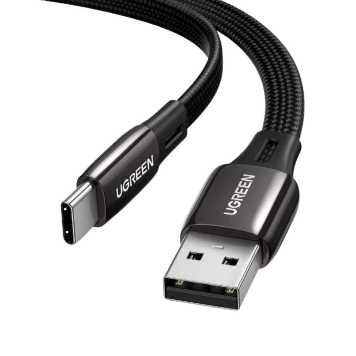 Cáp sạc dài 2m USB 2.0 sang USB type C Ugreen 10965 US330 công suất tối đa 18W