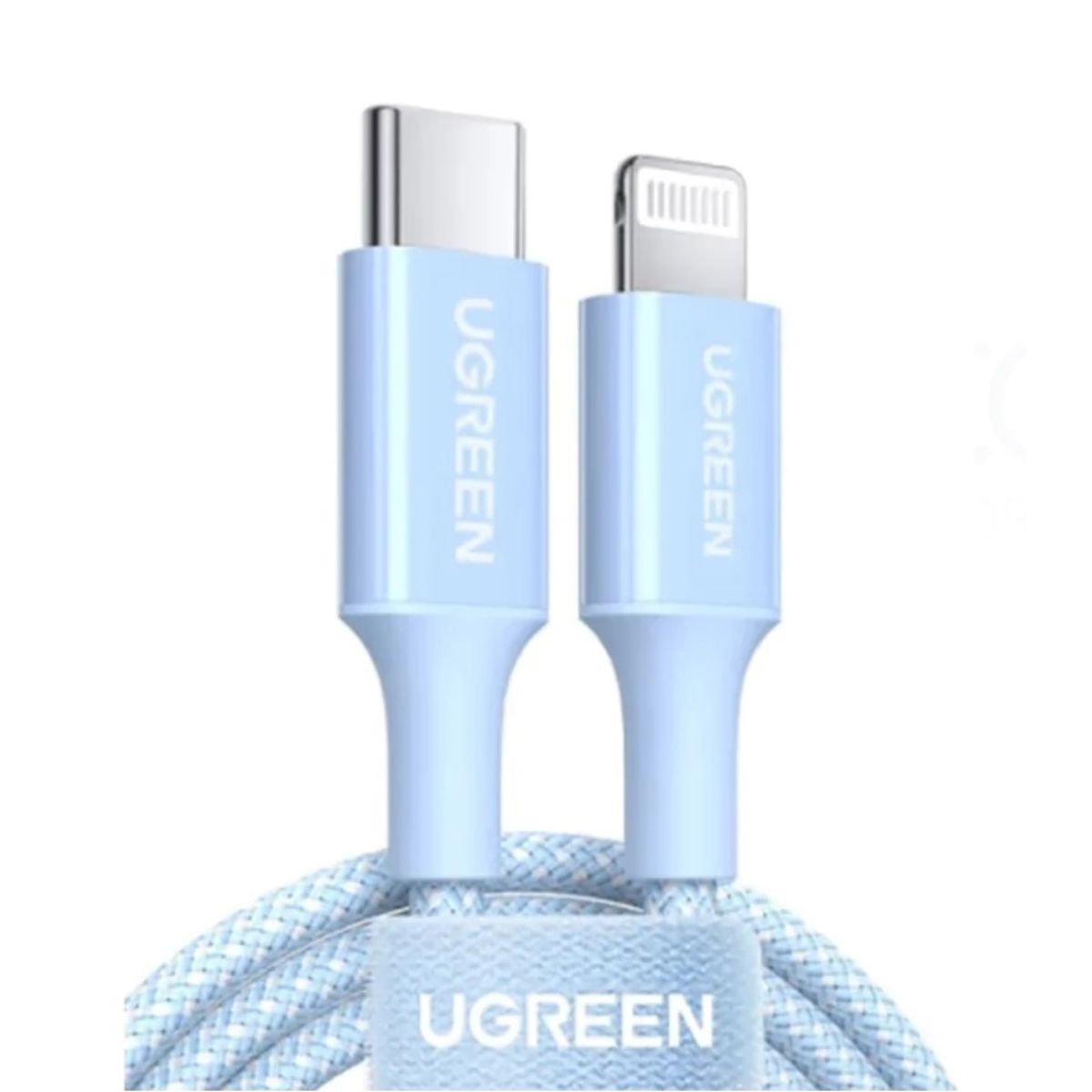 Cáp sạc dài 1m USB-C to Lightning Ugreen 90448 US532 màu xanh , tốc độ truyền dữ liệu 480Mbps