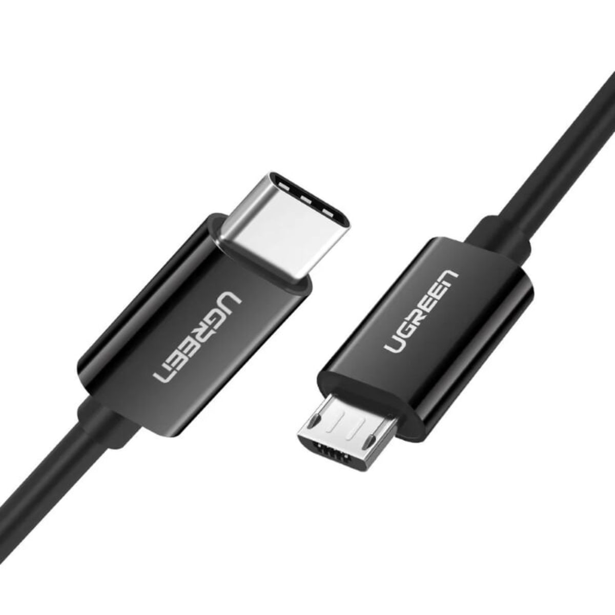 Cáp sạc 1m USB-C to Micro USB Ugreen 50444 US243 màu đen, Tốc độ lên đến 480Mbps
