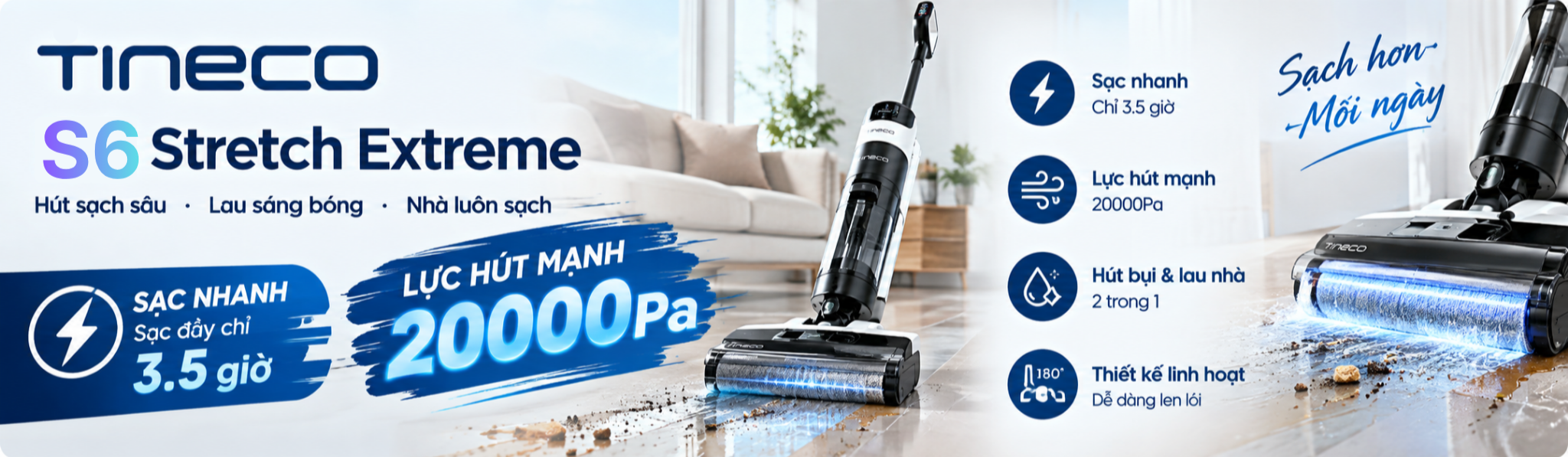Máy hút bụi Tineco