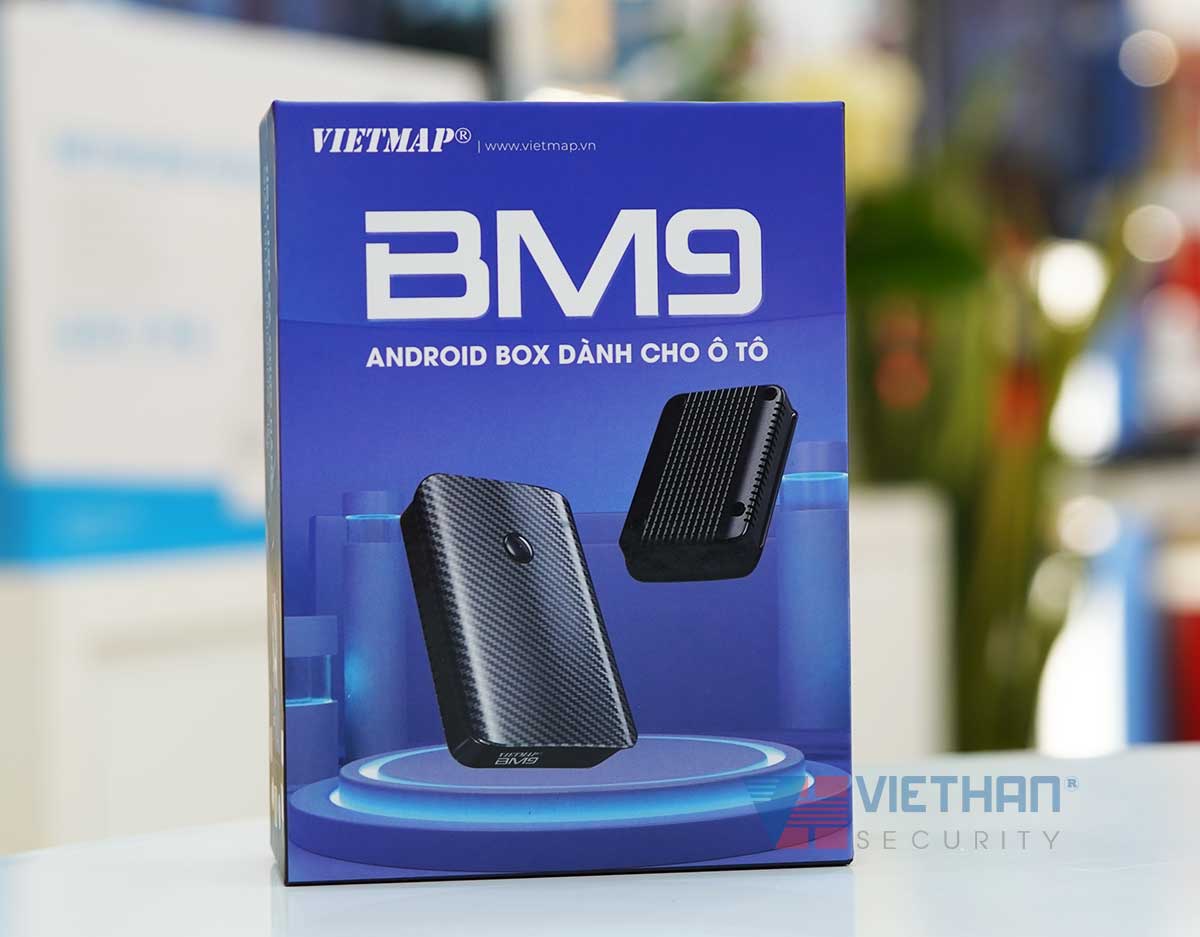 Android Box cho ô tô VIETMAP BM9 biến màn hình theo xe thành màn hình android