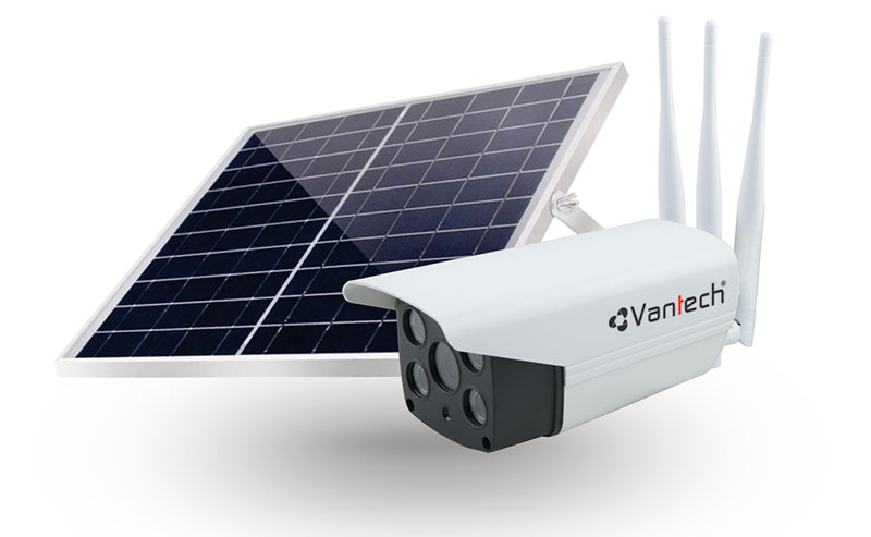 camera IP Wifi năng lượng mặt trời Vantech AI V2034