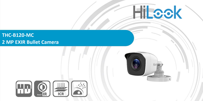 Camera quan sát HDTVI HILOOK THC-B120-MC (hồng ngoại 2MP) ưu đãi