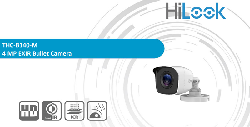 Camera quan sát HiLook THC-B140-M (hồng ngoại 4MP)