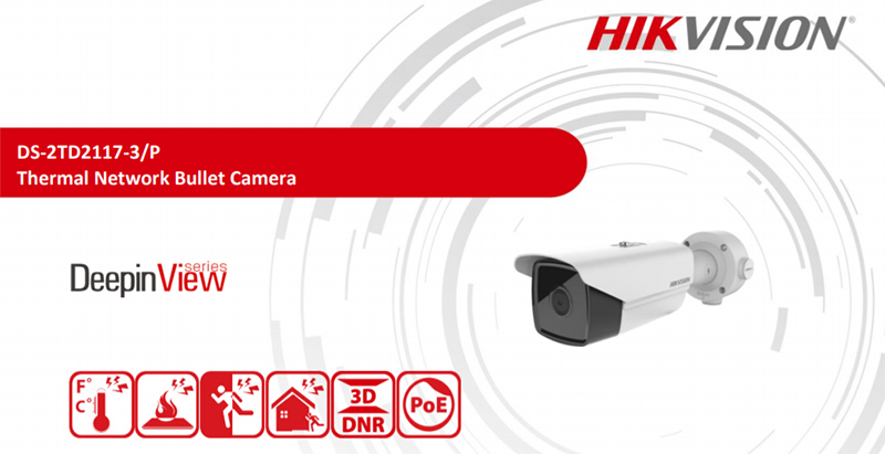 Camera quan sát IP HIKVISION DS-2TD2117-3/P (Camera cảm biến nhiệt và phát hiện khói) ưu đãi