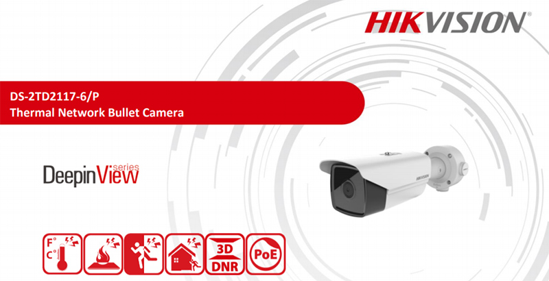Camera quan sát IP HIKVISION DS-2TD2117-6/P (Camera cảm biến nhiệt và phát hiện khói) ưu đãi