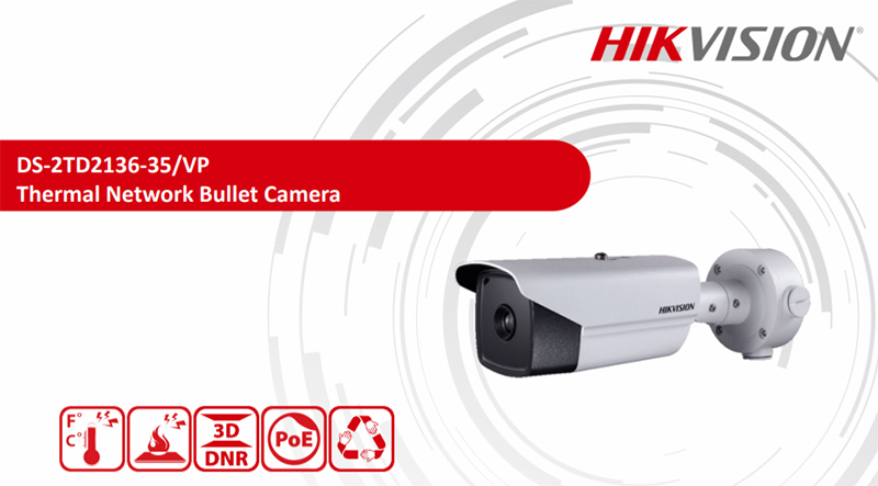Camera quan sát IP HIKVISION DS-2TD2136-35/VP (Camera cảm biến nhiệt và phát hiện khói) ưu đãi