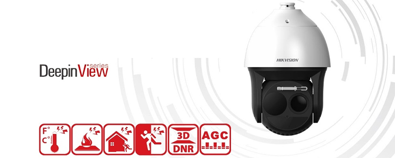 Camera quan sát IP HIKVISION DS-2TD4136-50/V2 (Camera mái vòm quang phổ và cảm biến nhiệt)