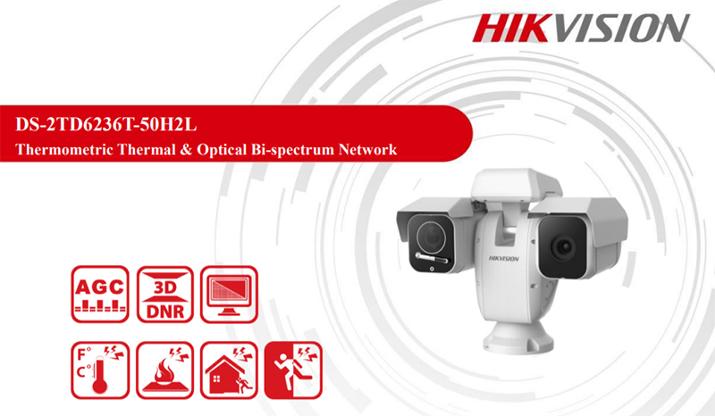 Camera IP HIKVISION DS-2TD6236T-50H2L (Camera định vị quang phổ và cảm biến nhiệt) chính hãng