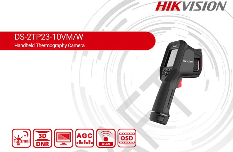 Camera quan sát IP HIKVISION DS-2TP23-10VM/W ( Camera đo nhiệt độ cầm tay) chất lượng