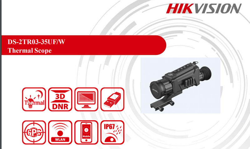 Camera quan sát IP HIKVISION DS-2TR03-35UF/W (Camera ống ngắm cảm biến nhiệt) ưu đãi