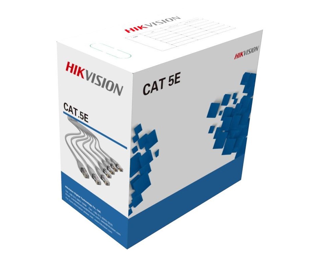 Dây cáp mạng Cat 5e Hikvision DS-1LN5E-E/E chính hãng