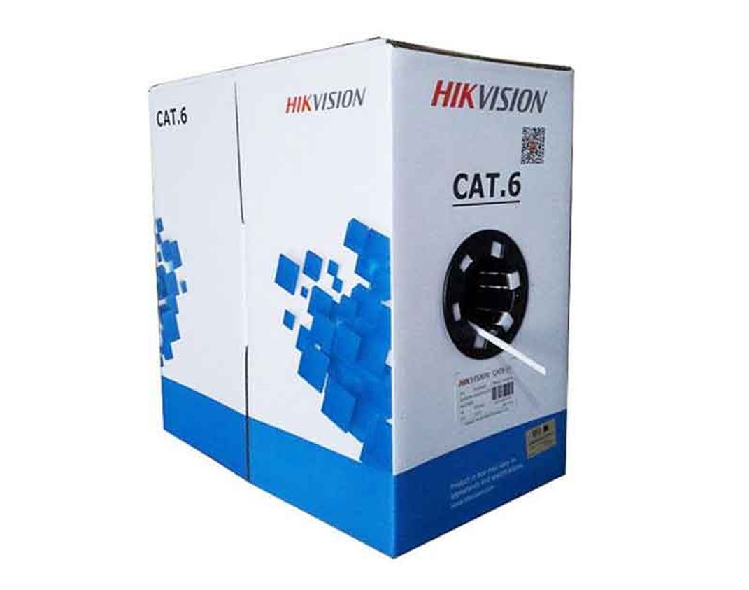 Dây cáp mạng Cat6 Hikvision DS-1LN6-UE-W chính hãng