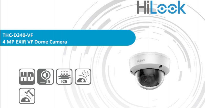 Camera HDTVI Hilook THC-D340-VF