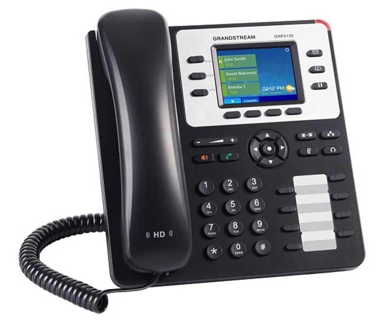 Điện thoại IP Grandstream GXP2130 (2 cổng LAN 10/100/1000 có PoE)