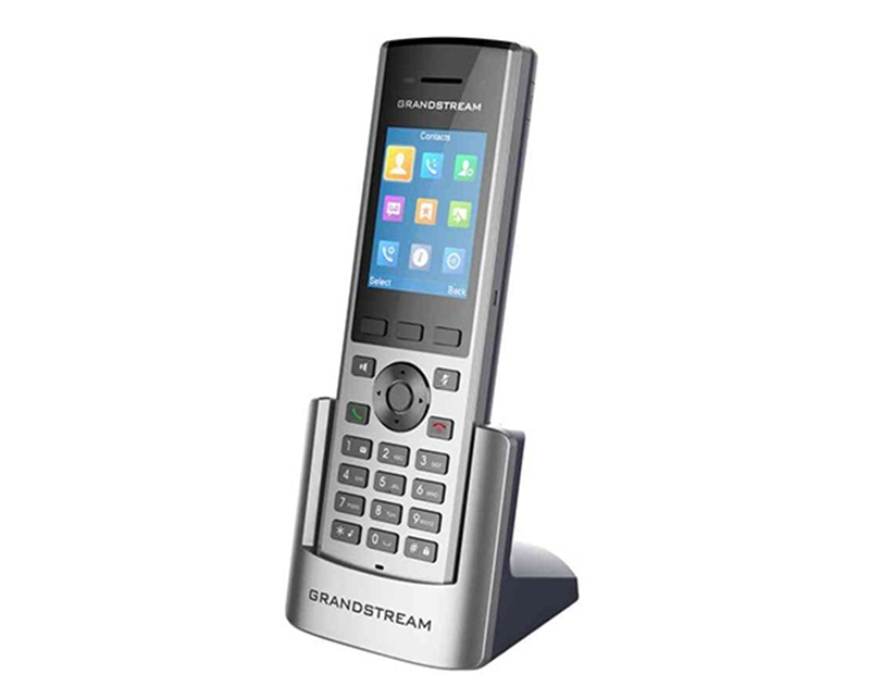 Dectphone không dây cầm tay Grandstream DP730 (Pin 1500mAh, màn hình xanh)