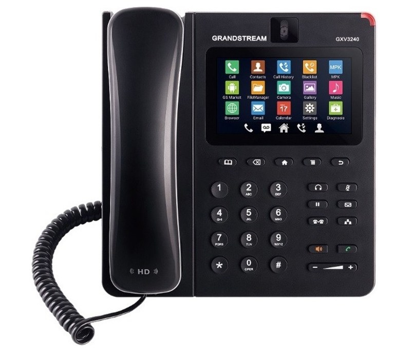 Điện thoại IP video call Grandstream GXV3240 (Video camera, 6 tài khoản SIP)