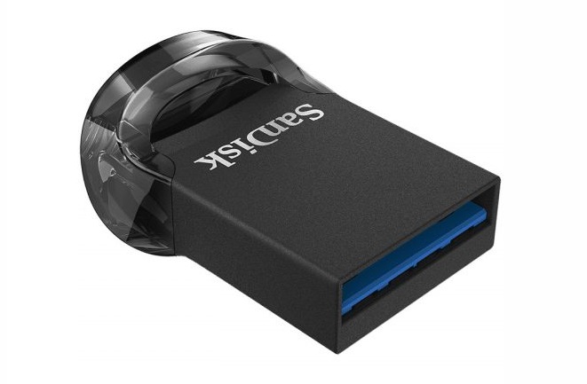 USB SanDisk Ultra Fit USB 3.1 Flash Drive CZ430 16GB USB3.1 Black Plug & Stay SDCZ430-016G-G46