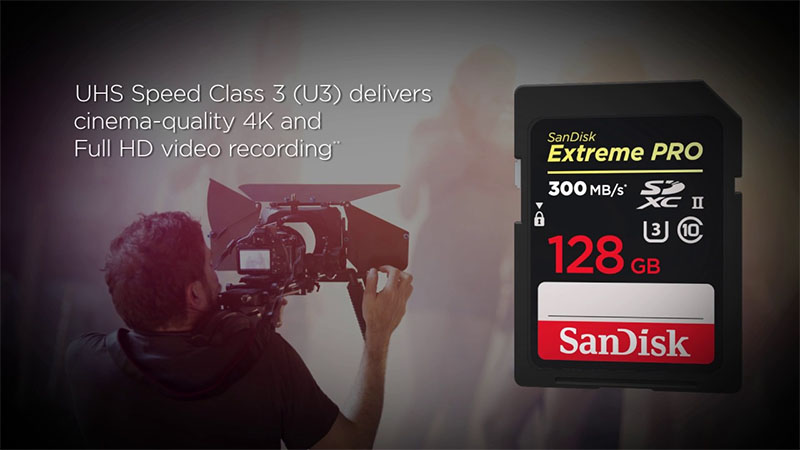 thẻ nhớ SD Sandisk Extreme SDXC SDXV5