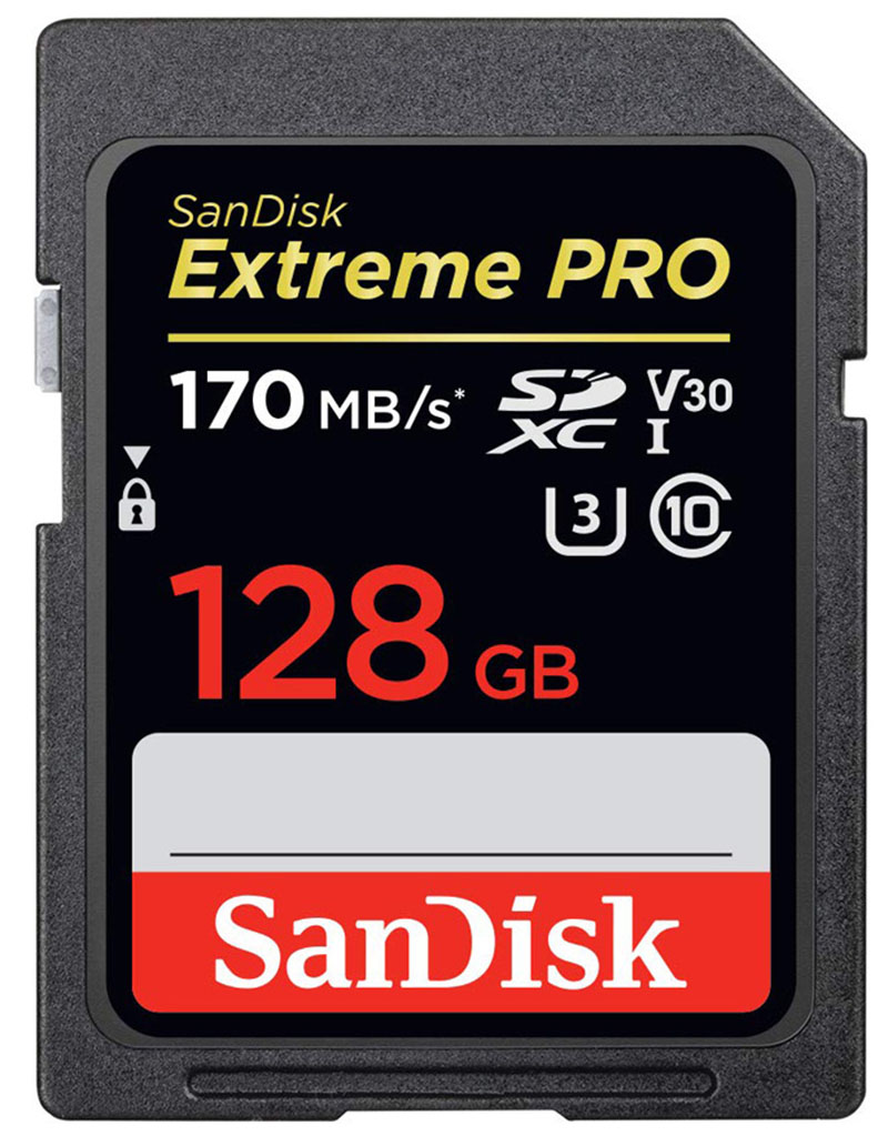thẻ nhớ SanDisk Extreme Pro SDXC SDSDXXY-128G-GN4IN