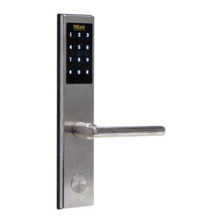 Khóa cửa Smart Lock PHGlock KR8011 (Khoá cửa chính, sử dụng 118 thẻ, 9 mã số và chìa khóa cơ)