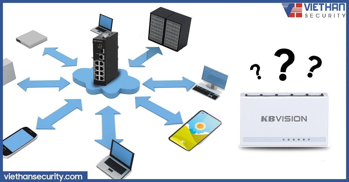 Đôi nét về thiết bị mạng HUB SWITCH được các đơn vị viễn thông, trung tâm mạng tin dùng - Thương hiệu Kbvision