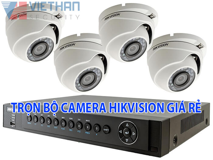 trọn bộ camera hikvision