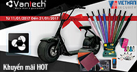 Khuyến mãi Vantech - Nhận quà liền tay 