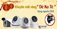 Khuyến mãi Chào Xuân Cùng Camera HIKVISION D0T