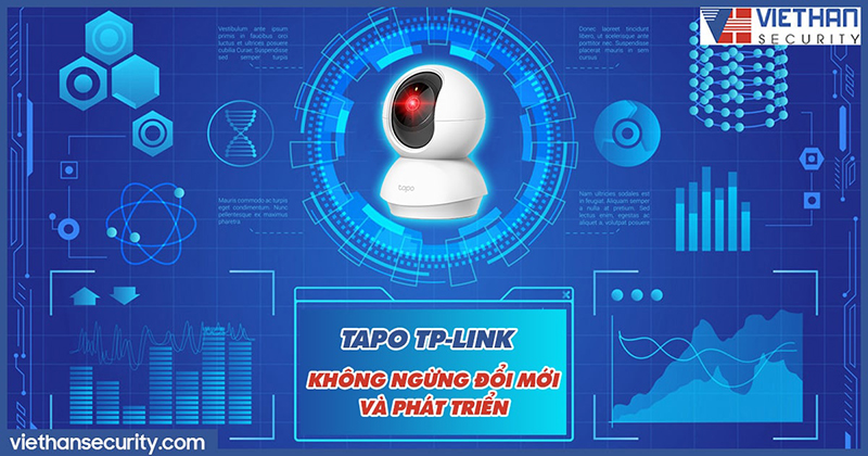 Camera quan sát wifi Tapo TP-Link không ngừng đổi mới và phát triển