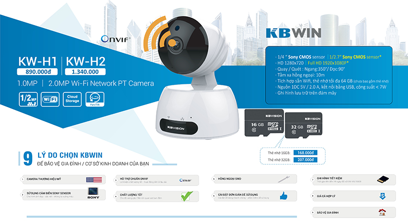 Trải nghiệm sản phẩm Camera KBWIN - Sản phẩm mới từ KBVISION