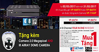Khuyến mãi mua Đầu ghi tặng ngay Camera Vantech