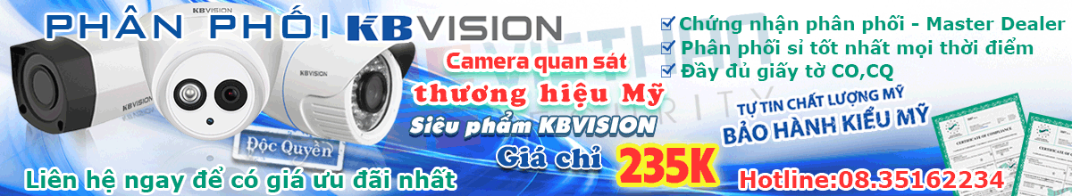 phân phối camera KBVISION
