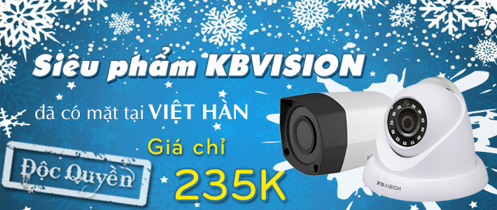 Sản phẩm khuyến mãi kbvision giá 235k
