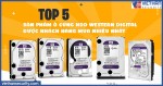 Top 5 sản phẩm ổ cứng HDD Western Digital được khách hàng mua nhiều nhất